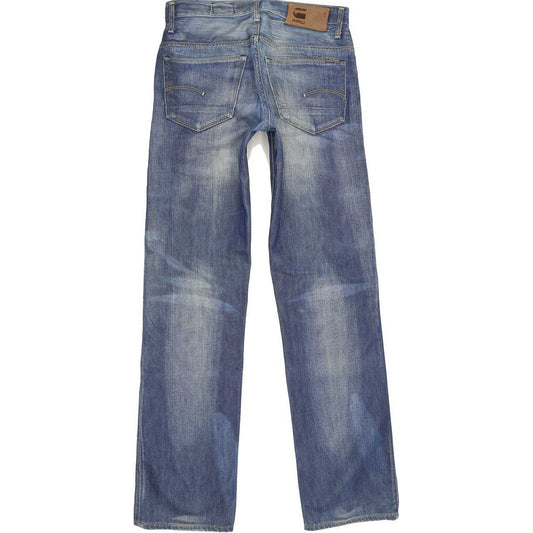 G-Star 3301 Men Blue Straight Regular Jeans W30 L34