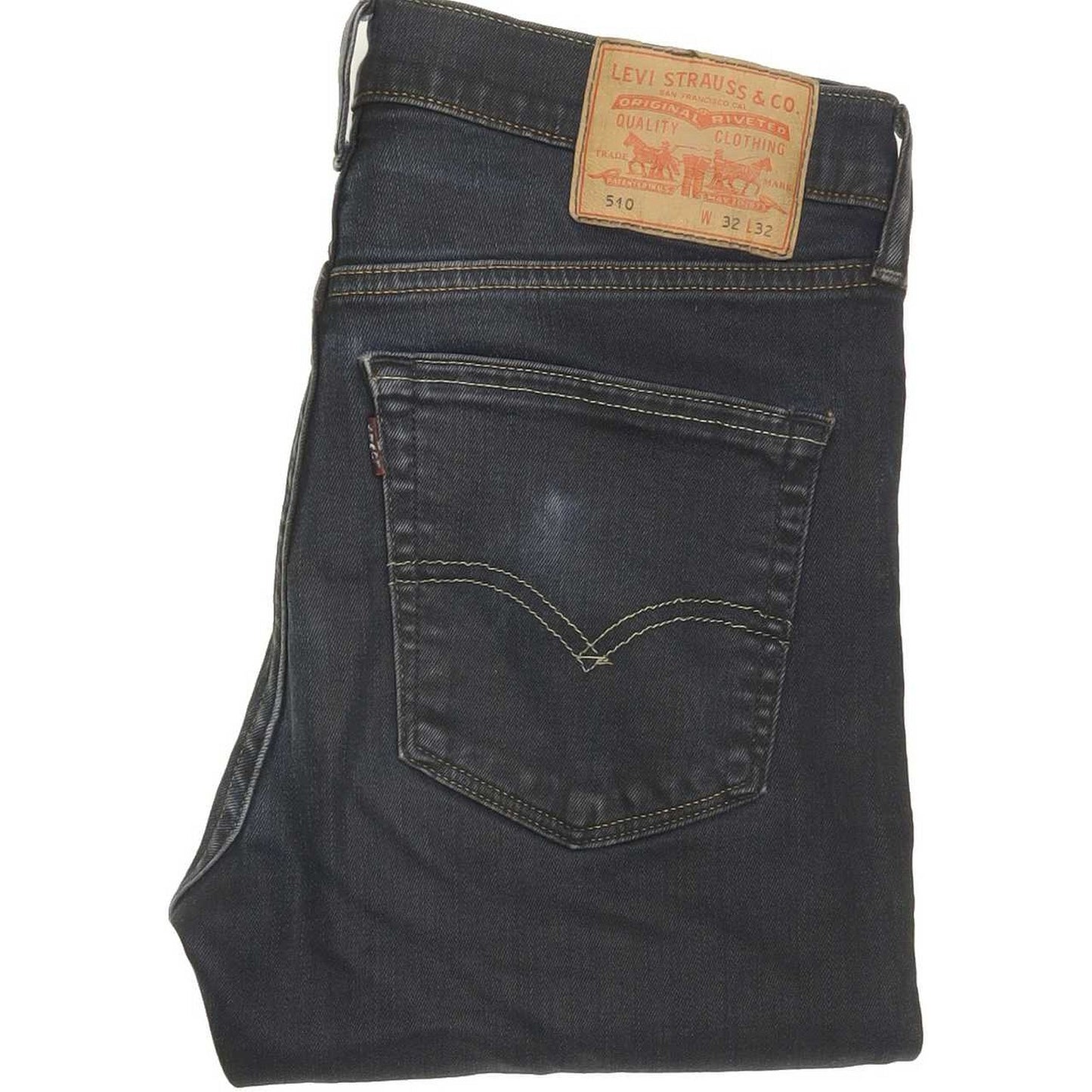 Levi's 510 Men Navy Skinny Slim Jeans W32 L31
