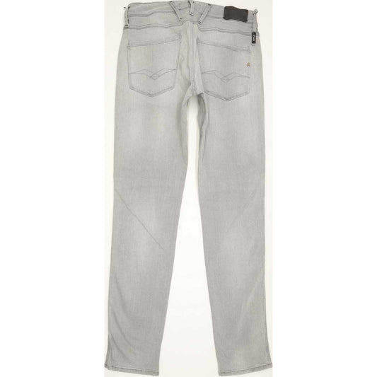 Replay Anbass Men Grey Straight Regular Jeans W30 L32