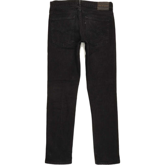 Levi's Line 8 Men Black Skinny Slim Stretch Jeans W31 L32