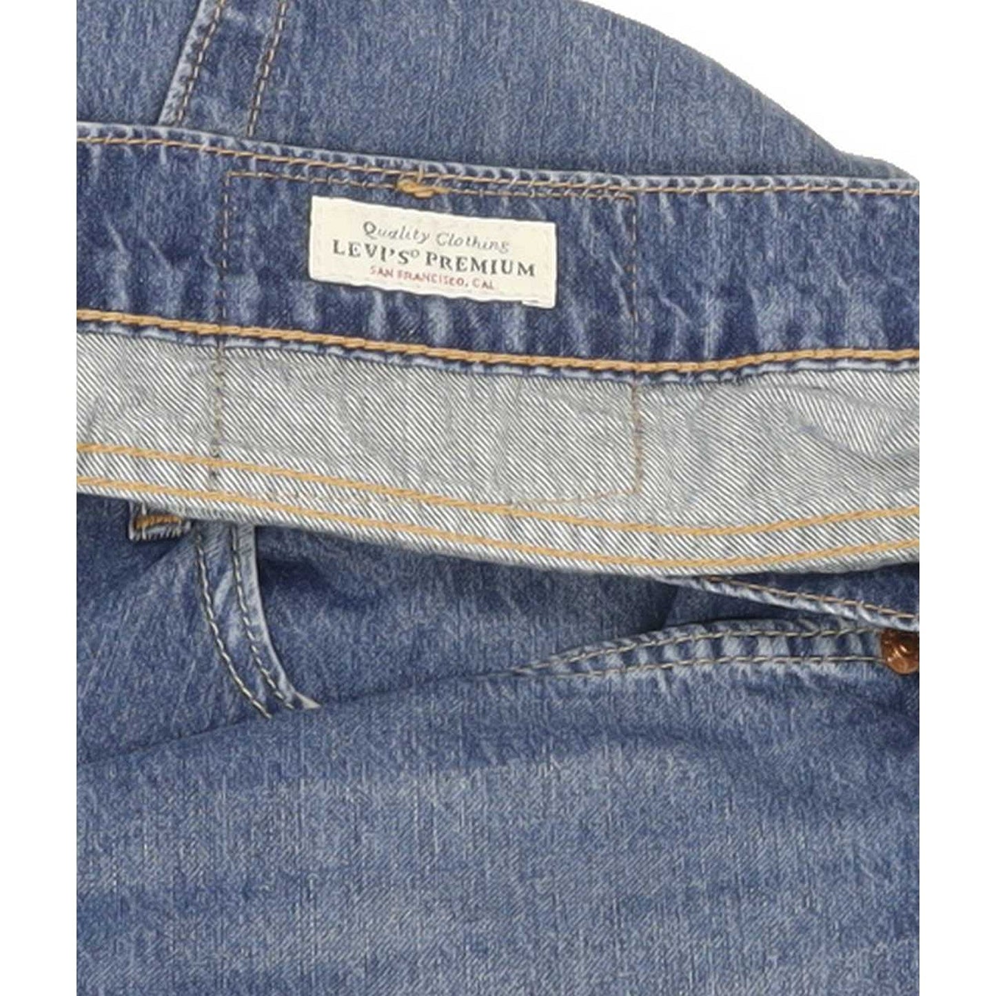 Levi's 512 Men Blue Tapered Slim Stretch Jeans W34 L31