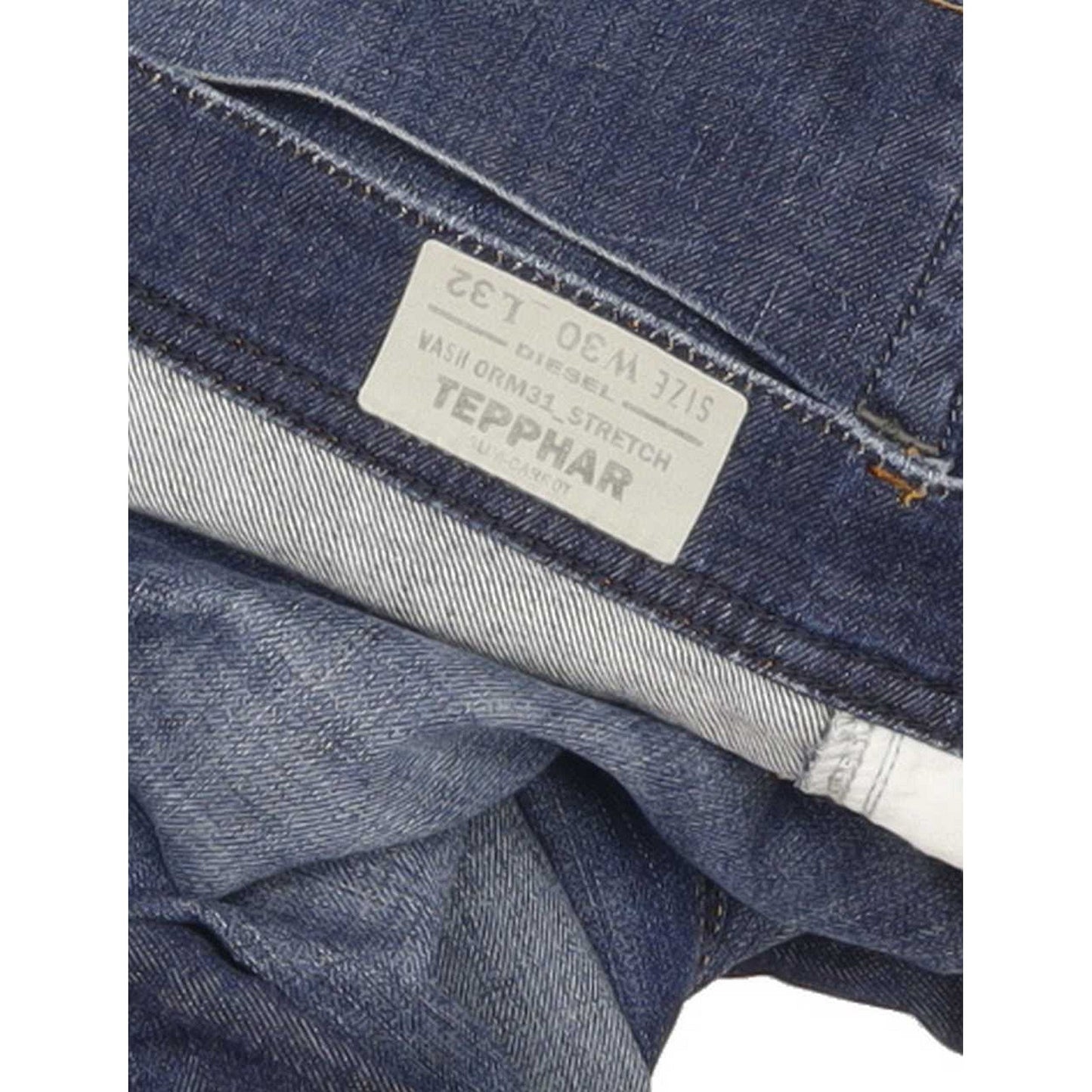Diesel Tepphar 0RM31 Men Blue Tapered Slim Stretch Jeans W30 L32