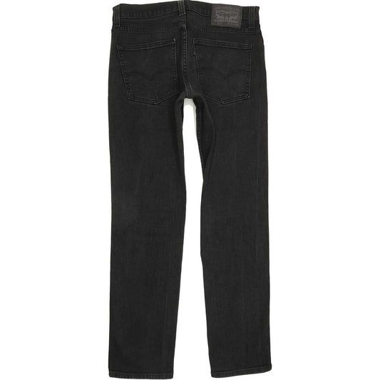 Levi's 511 Men Black Straight Slim Stretch Jeans W32 L31