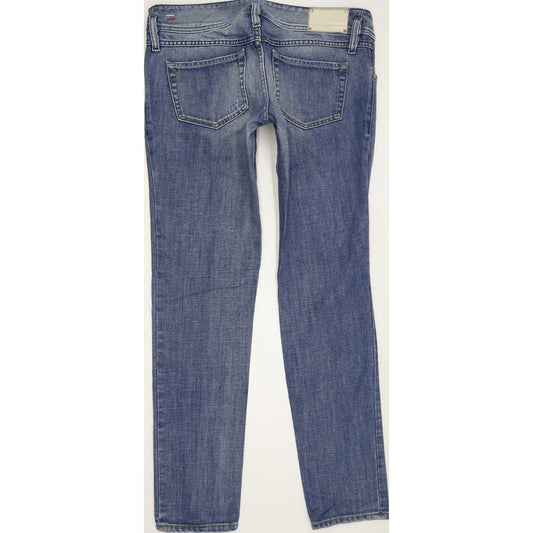 Diesel Matic 008AR Women Blue Tapered Slim Jeans W32 L32