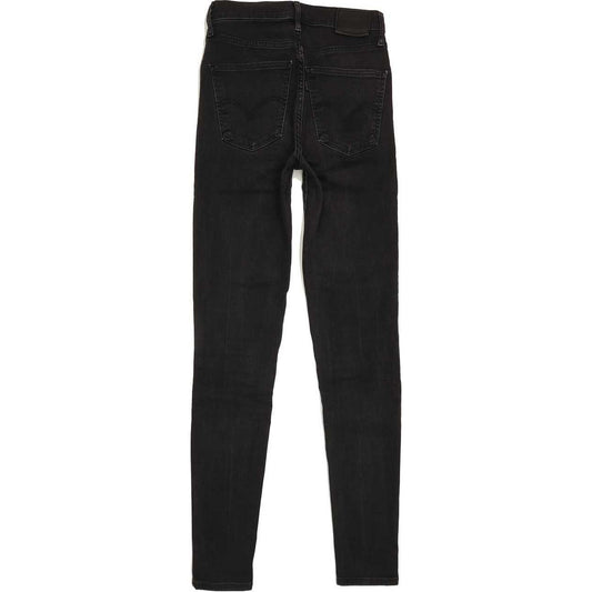 Levi's Mile High Waist Women Black Skinny Stretch Jeans W27 L31