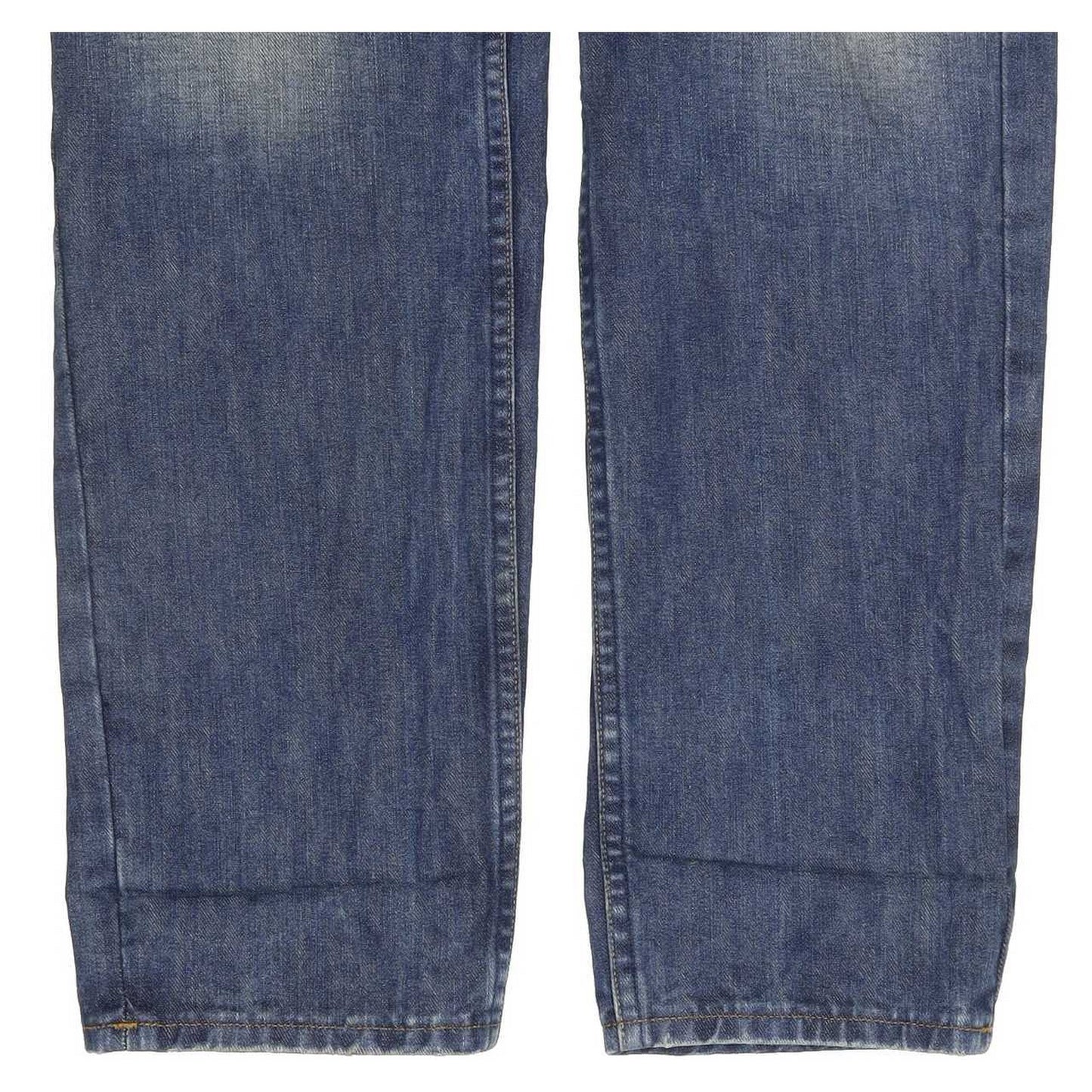 Lee Rider Men Blue Straight Regular Jeans W36 L34