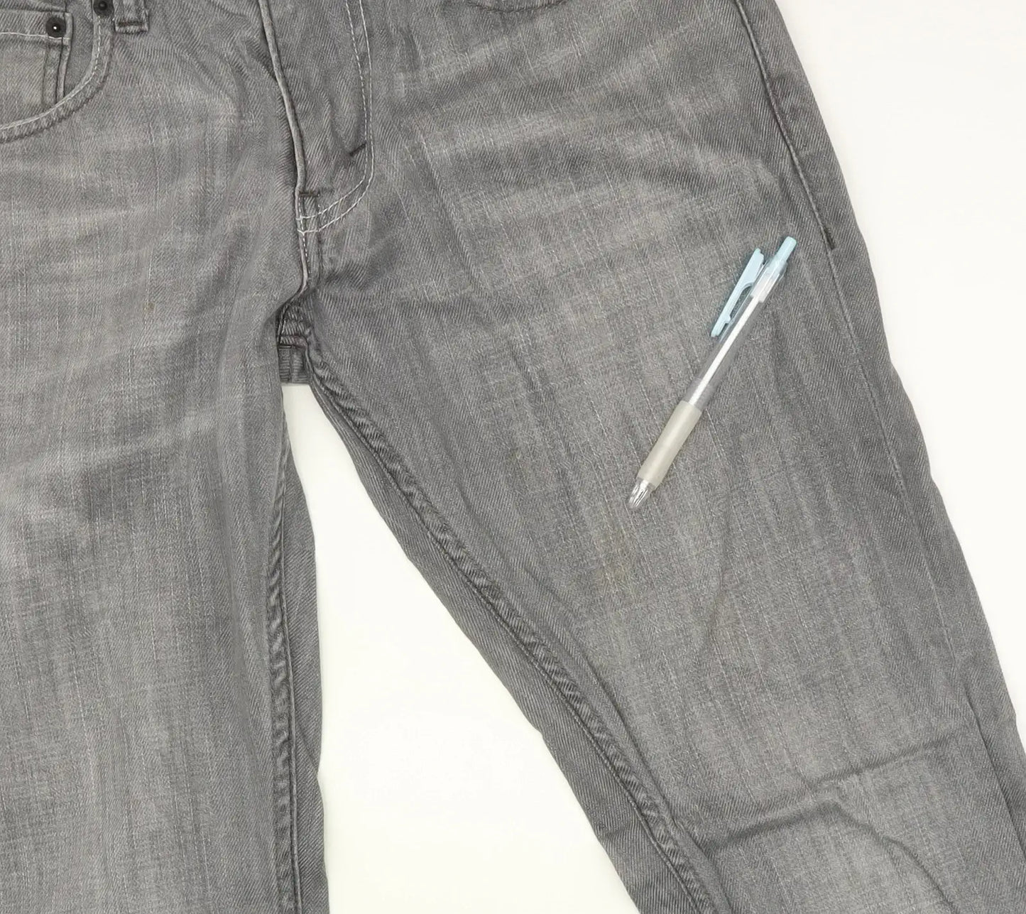 Levi's 511 Men Grey Straight Slim Jeans W30 L32