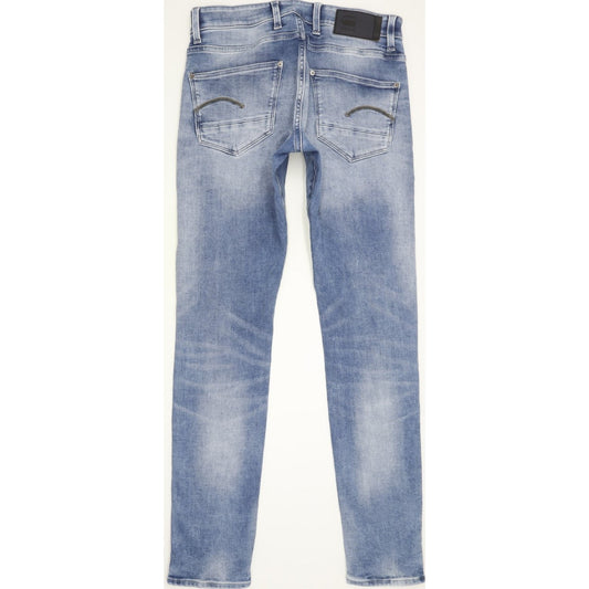 G-Star Revend Men Blue Skinny Slim Stretch Jeans W30 L32