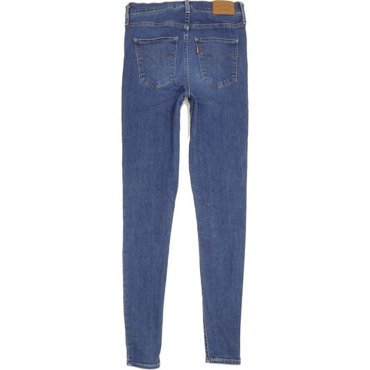 Levi's 720 High Rise Women Blue Skinny Stretch Jeans W25 L30