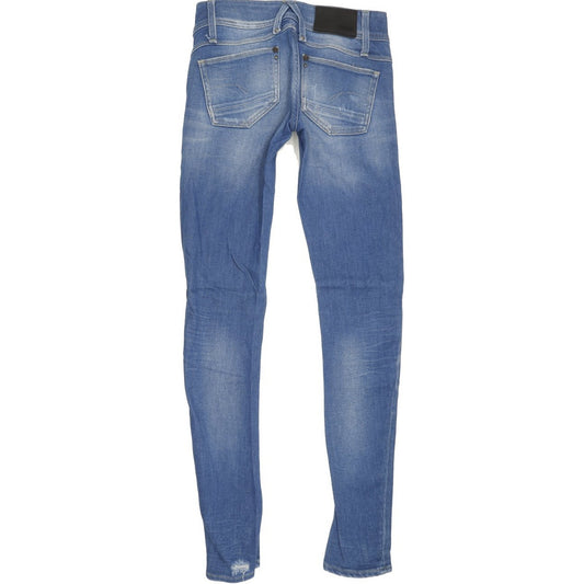G-Star Lynn Women Blue Skinny Slim Stretch Jeans W25 L32