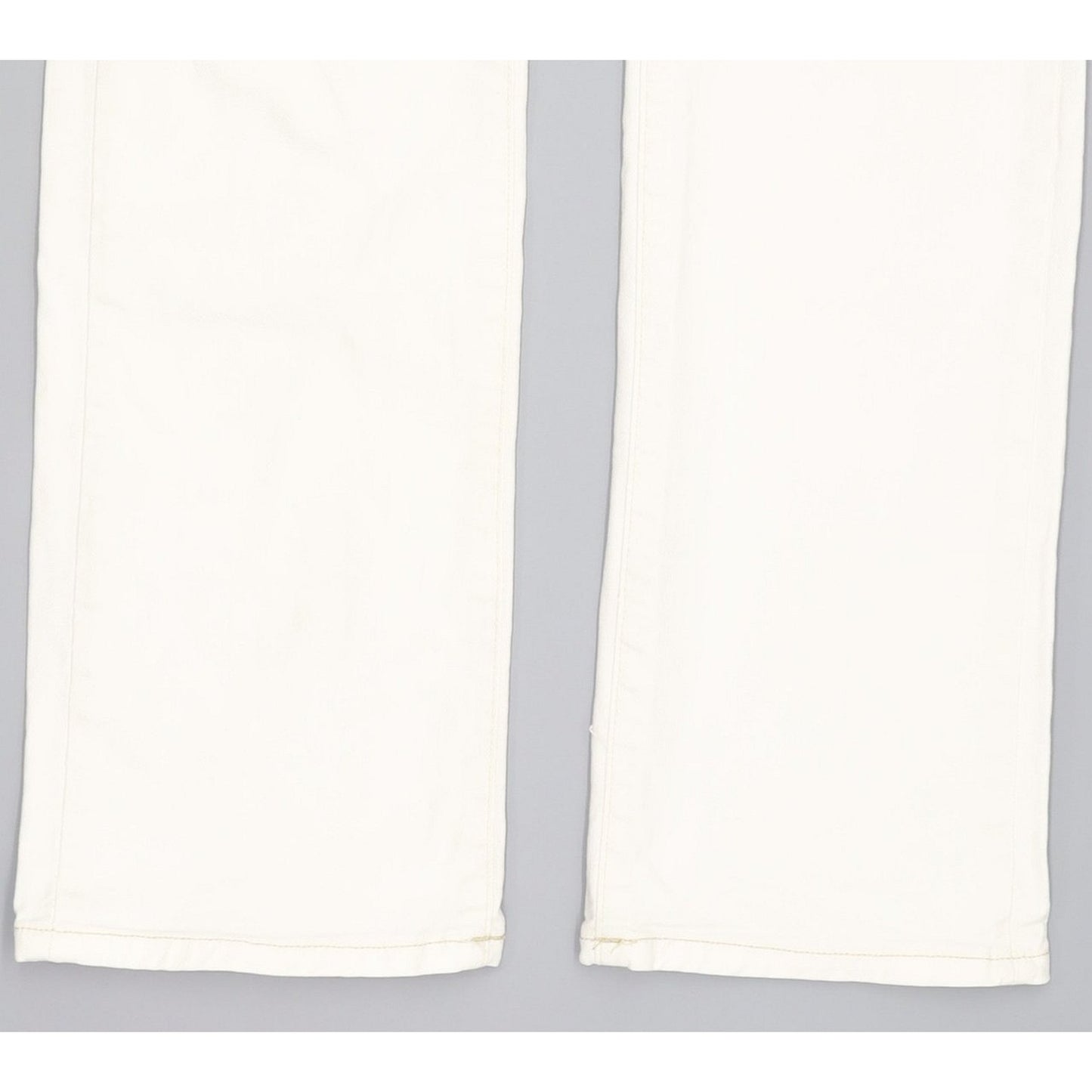 G-Star 3301 Women White Straight Slim Stretch Jeans W29 L30