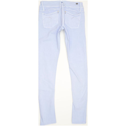 G-Star Lynn Women Blue Skinny Slim Stretch Jeans W31 L31