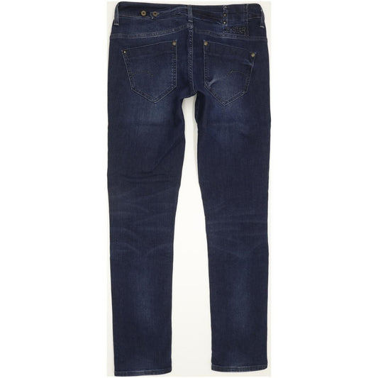 G-Star Midge Women Blue Skinny Slim Stretch Jeans W31 L32
