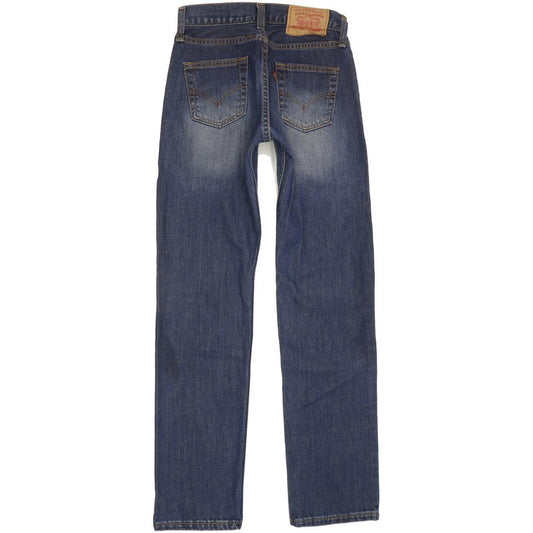 Levi's 505 Blue Straight Regular Jeans W27 L31