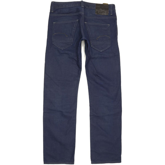 G-Star Morris Low Men Blue Straight Slim Jeans W31 L32