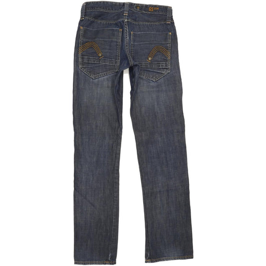 G-Star Reese Men Blue Straight Classic Jeans W30 L34