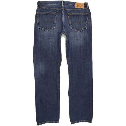 Levi's 505 Men Blue Straight Regular Jeans W36 L33