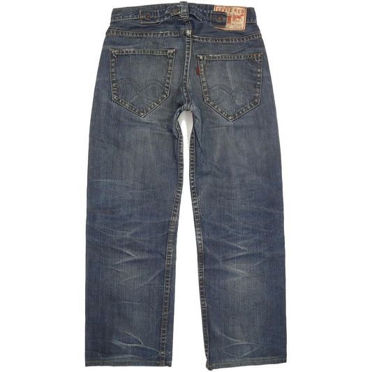 Levi's Men Blue Straight Regular Jeans W32 L31