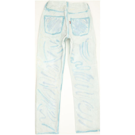 Levi's Women Blue Straight Regular Stretch Jeans W26 L28