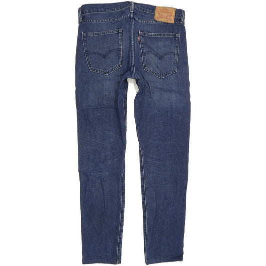 Levi's 512 Men Blue Tapered Slim Stretch Jeans W33 L31