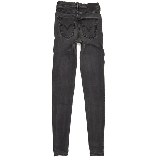 Levi's Mile High Rise Women Charcoal Skinny Stretch Jeans W28 L32