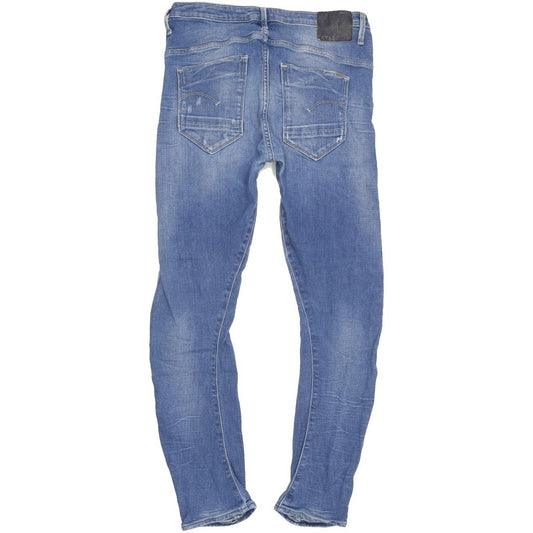 G-Star Arc 3D Women Blue Tapered Loose Stretch Jeans W27 L32