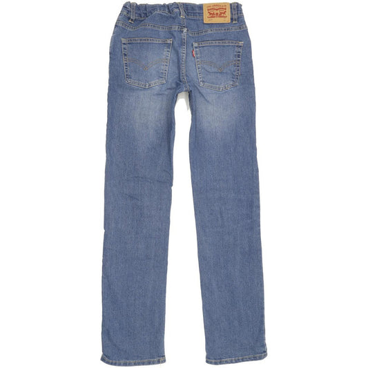 Levi's 511 Kids Blue Straight Slim Jeans W26 L29