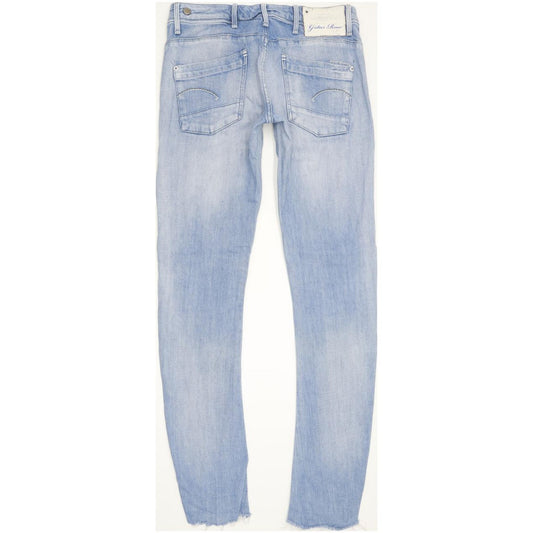 G-Star Low T Women Blue Skinny Slim Stretch Jeans W27 L32