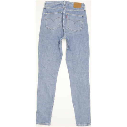 Levi's 721 Women Blue Skinny Slim Stretch Jeans W28 L30