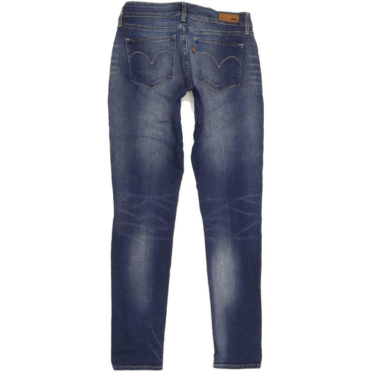 Levi's Demi Curve Women Blue Skinny Slim Stretch Jeans W25 L30