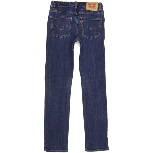 Levi's 510 Kids Blue Skinny Slim Stretch Jeans W26 L28