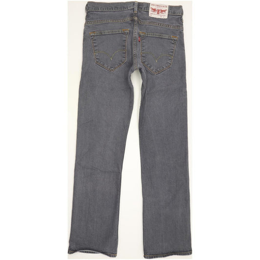 Levi's Men Grey Straight Regular Jeans W30 L30