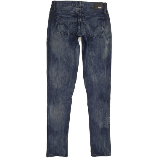 Levi's 524 Women Blue Skinny Slim Stretch Jeans W28 L32