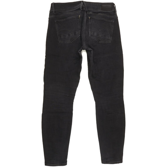 G-Star Lynn Women Black Skinny Slim Stretch Jeans W30 L30
