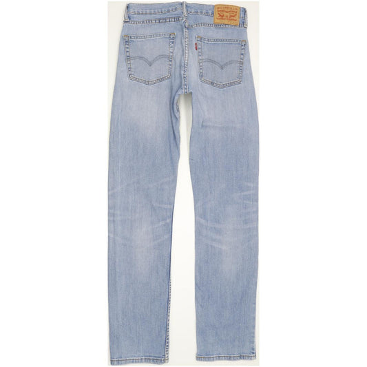 Levi's 513 Men Blue Straight Slim Stretch Jeans W30 L33