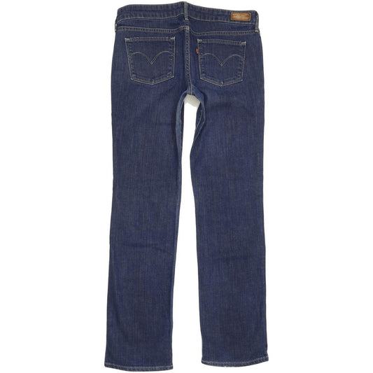 Levi's Slight Curve Women Blue Straight Slim Stretch Jeans W30 L32