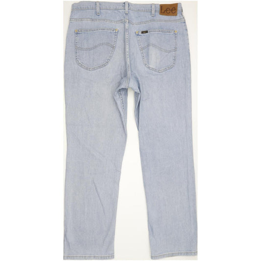 Lee Men Blue Straight Regular Jeans W38 L31