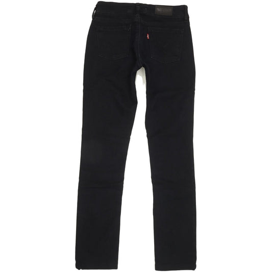 Levi's 571 Women Black Straight Slim Jeans W29 L31