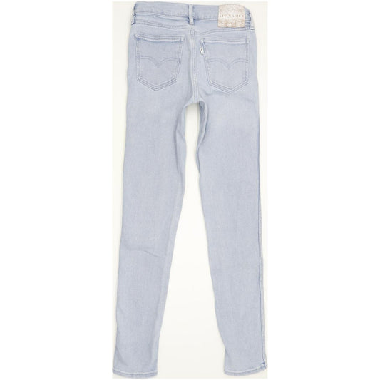 Levi's Line 8 Women Blue Skinny Slim Jeans W25 L30