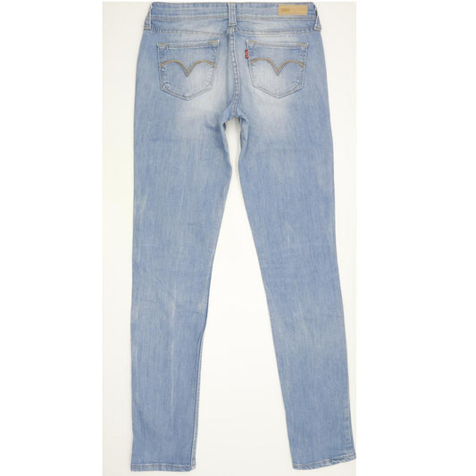 Levi's Women Blue Skinny Slim Stretch Jeans W28 L32