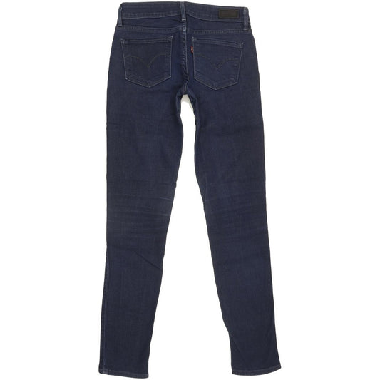 Levi's Demi Curve Women Navy Skinny Slim Stretch Jeans W25 L30