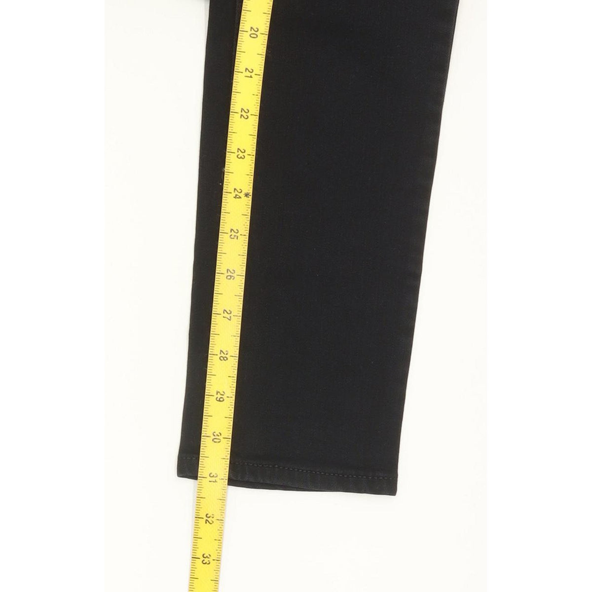 Levi's 711 Women Black Skinny Slim Stretch Jeans W28 L31