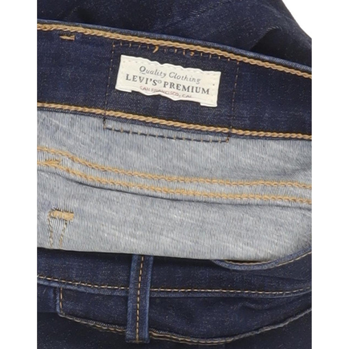 Levi's 710 Super Women Blue Skinny Slim Stretch Jeans W26 L32