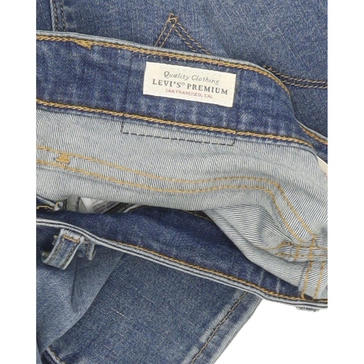 Levi's 721 Women Blue Skinny Slim Stretch Jeans W28 L30