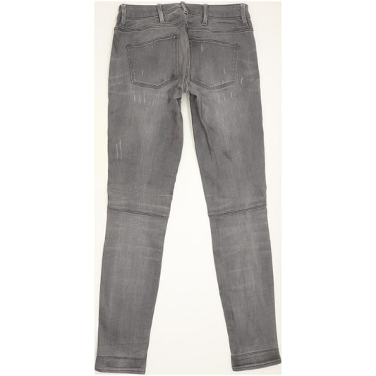 G-Star 5620 Custom Women Grey Skinny Slim Stretch Jeans W25 L30