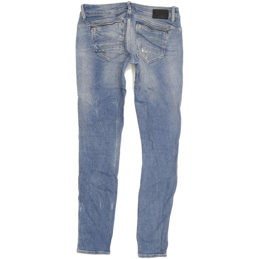 G-Star Midge Women Blue Skinny Slim Stretch Jeans W27 L30