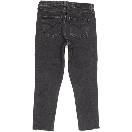Levi's 721 Black Skinny Slim Stretch Jeans High Waisted W31 L26