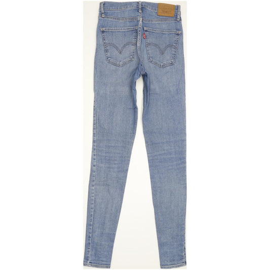 Levi's Mile Women Blue Skinny Slim Stretch Jeans W26 L32