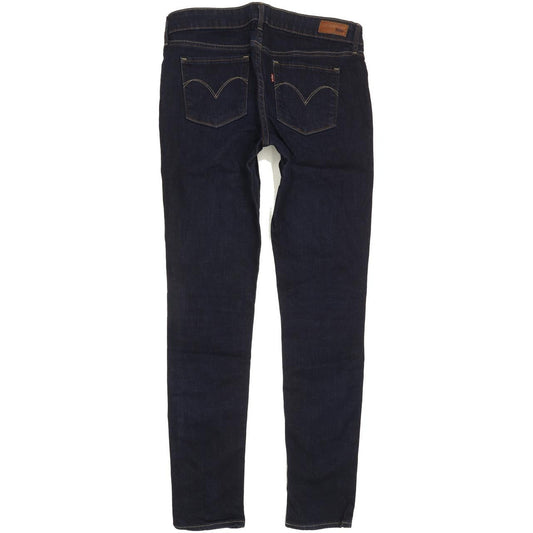 Levi's Slight Curve Women Navy Skinny Slim Stretch Jeans W30 L30