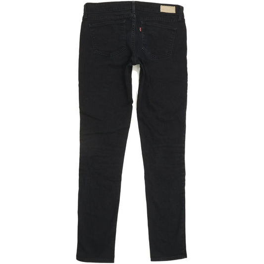 Levi's Demi Curve Women Black Skinny Slim Stretch Jeans W28 L31